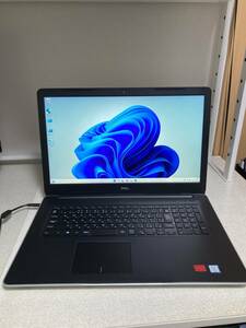 DELL 17.3インチノートパソコンInspiron3780 i5-8265 ８GB 240+240GB SSD Win11