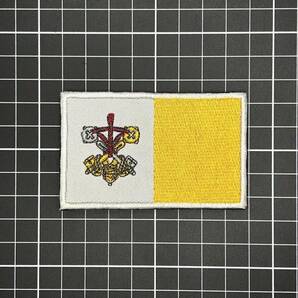 国旗 ベルクロワッペン Vatican・バチカンの画像1