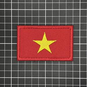 国旗　ベルクロワッペン　Vietnam・ベトナム