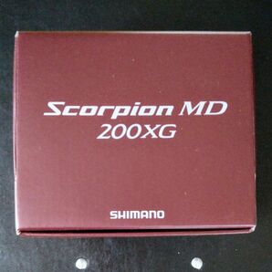 【シマノ】 24スコーピオン MD 200XG 右ハンドル　SHIMANO　2024　スコーピオン