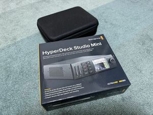 貴重 Blackmagic Design HyperDeck Studio Mini ブラックマジック ハイパーデッキ スタジオ ミニ