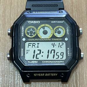 CASIO ILLOMINATOR AE-1300WH デジタル腕時計の画像1