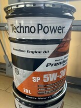 【送料込10700円～】全合成油 SP 5W30 20L TP ガソリン車用エンジンオイル★_画像2