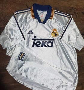 [値下げ交渉] 1998-99 レアルマドリード adidas MADE IN PORTUGAL 検/ 98 1999 REAL MADRID CF TOYOTA CUP RAUL トヨタカップ ラウール Y2K