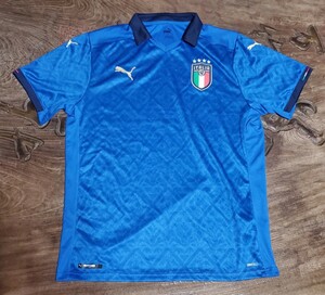 [値下げ交渉] ユーロ2020 優勝☆ イタリア代表 PUMA Lサイズ 検/ 2021年 UEFA EURO CHAMPIONS ITALY ITALIA AZZURRI JORGINHO アズーリ Y2K