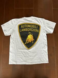 SUPREME シュプリーム 20SS Automobili Lamborghini Tee ランボルギーニ クルーネック カットソー 半袖Tシャツ ホワイト 白 M