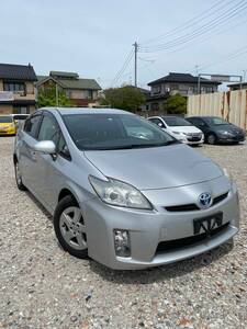 ToyotaPrius30、グレードS、2011、10万3千キロ走り、New vehicleAuthorised inspection1990included、SilverーColor