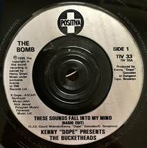 7”☆The Bucketheads Kenny Dope / The Bomb! 希少7インチ盤 1995年 TIV-33 Chicago Street Player サンプリング ガラージ・クラシック _画像3