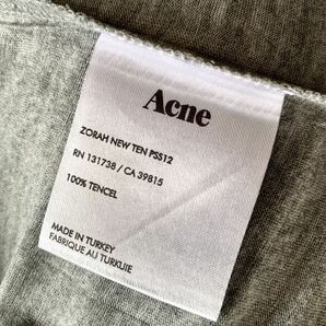 Acne Studios カットソー テンセル グレー の画像6