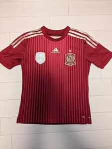 adidas　スペイン代表ユニホーム　キッズ160