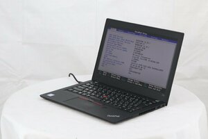 lenovo 20KES4G700 ThinkPad X280　Core i5 8250U 1.60GHz 8GB ■現状品