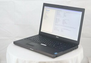 DELL Precision M6800 -　Core i7 4810MQ 2.80GHz 16GB 500GB HDD 他■現状品