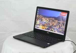 FUJITSU FMVA77B1B LIFEBOOK AH77/B1 Win10　Core i7 7700HQ 2.80GHz 8GB 1000GB■現状品