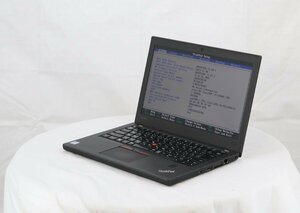 lenovo 20K5S3HC00 ThinkPad X270　Core i5 6300U 2.40GHz 8GB 256GB(SSD)■現状品