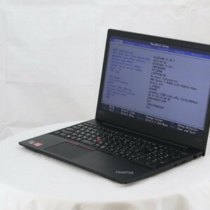 lenovo 20NFS05H00 ThinkPad E595 AMD Ryzen 5 3500U with Radeon Vega Mobile Gfx 4GB ■現状品の画像1