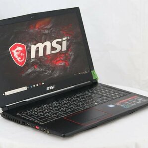 Micro-Star GE63VR 7RF - Win10 Core i7 7700HQ 2.80GHz 16GB 1000GB HDD 他■現状品の画像2