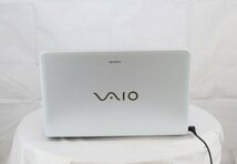 SONY SVE15137CJW VAIO　Core i7 3632QM 2.20GHz 4GB 1000GB■現状品_画像3