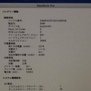 Apple MacBook Pro 2016 A1708 macOS Core i5 2.00GHz 8GB 256GB(SSD)■現状品の画像7