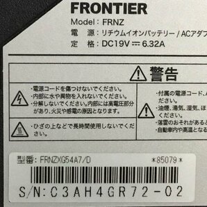 FRONTIER FRNZXG54A7/D - Core i7 2630QM 2.00GHz 4GB ■現状品の画像4