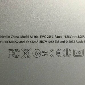 Apple MacBook Air Mid2012 A1466 macOS Core i5 1.80GHz 4GB 128GB(SSD)■現状品の画像4