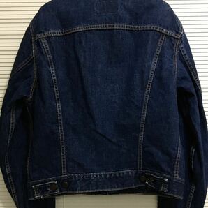 【1.2WASH初期557型】真紺 BIGE 44-42 70505 60年代 スーパービッグサイズ リーバイス LEVIS 501XX 506XX 507XX 557 558 ビッグEの画像6