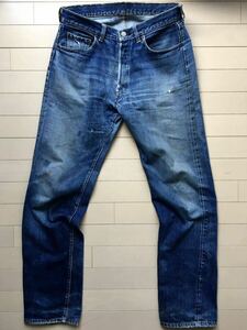 【極上】濃紺 501 BIGE 33×32 60年代 鬼ヒゲハチノス リーバイス 赤耳 ビッグE オリジナル LEVIS 501XX 506XX 507XX 557 558 505 66 前期