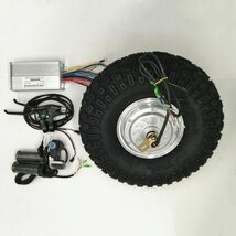 SA106:24V 36V 48V 350ワット500ワット 電動一輪車ギアモーター 全地形電動一輪車 キットオフ ラフタイヤ14_画像1