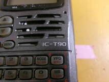 (D-1954)ICOM トランシーバー IC-T90 動作未確認 現状品_画像2