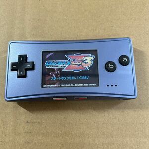 通電OK ★ ジャンク品 NINTENDO GAME BOY micro OXY-001 ゲームボーイ ミクロ 本体 ブルー ゲーム機 Nintendo ニンテンドー 40597y