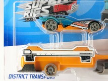 US版 ホットウィール ディストリクト トランスポート スーパーリグ Hot Wheels District transport Super Rigs BDW51 US版日本未入荷_画像3