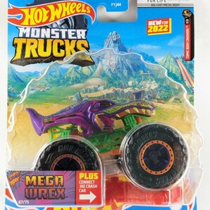 US版 ホットウィール モンスタートラック メガレックス Hot wheels Mega Wrex Monster truck FYJ44 HCP70の画像1