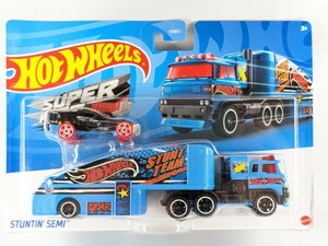 US版 ホットウィール スーパーリグ スタンティン セミ Hot Wheels Super Rigs Stuntin Semi Truck gbf16 日本未入荷