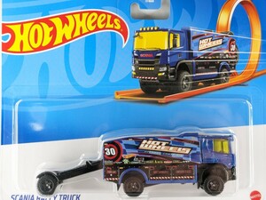 US版 ホットウィール スカニア ラリートラック トラックトラックス Hot Wheels Scania Rally BFM60 HFC97 日本未入荷