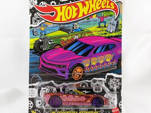 US版 ホットウィール '14 コルベット スティングレイ ハロウィン限定 Hot Wheels '14 CORVETTE STINGRAY DXT91