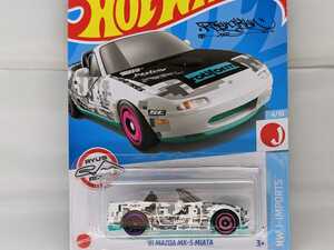 US版 ホットウィール マツダ MX-5 ミアタ Hot Wheels '91 Mazda MX-5 Miata L2593 HCV77 #119