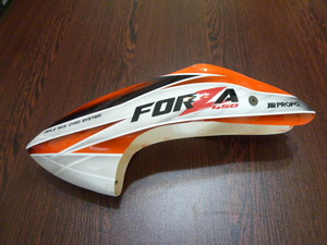 JR PROPO Forza450 FRPフロントボデイー (オレンジ）中古