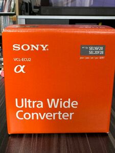 SONY ウルトラワイドコンバーター VCL-ECU2