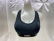 df_0221ｗ【 PUMA プーマ 未使用整理品 】スポーツブラジャー、スポブラ、ブラック、Sサイズ、ＥＣＯ、断捨離下着 ☆★☆_画像1