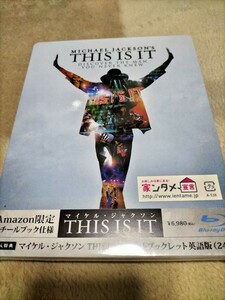 Amazon限定】マイケル・ジャクソン THIS IS IT (スチールブック仕様/完全数量限定/特製ブックレット付き) [Blu-ray]