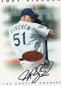 MLB 1996 LEAF SIGNATURE 　JOEY EISCHEN ジョーイ・アイシェン 直筆サイン　 新品ミント状態品 