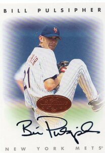 MLB 1996 LEAF SIGNATURE 　BILL PULSIPHER ビル・パルシファー 直筆サイン　 新品ミント状態品