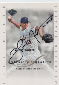 MLB 1997 DONRUSS SIGNATURE 　BLAS MINOR ブラスマイナー 直筆サイン　新品ミント状態品