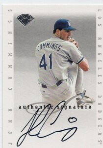 MLB 1997 DONRUSS SIGNATURE 　JOHN CUMMINGS ジョン・カミングス 直筆サイン　新品ミント状態品 　