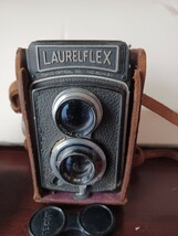 東京光学 Laurelflex ローレルフレックス J.Simlar F3.2 7.5cm　二眼レフ ボディケース有_画像1