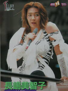 BBM1998プロレス・カード　LLPW女子プロレス　長嶋美智子