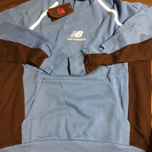 New balanceニューバランス パーカー ブルー サイズUS L