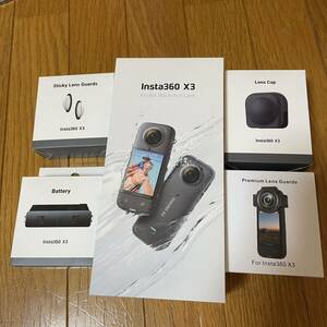 Insta360 X3 used domestic regular goods accessory great number insta360X3 360 times camera 