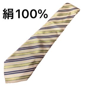メイルアンドコー ネクタイ 絹100%