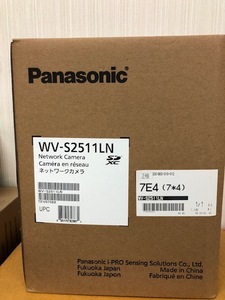 パナソニック　ネットワークカメラ　WV-S2511LN 新品未開封