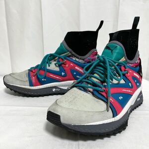 和287★ PUMA TSUGI KORI BY GR プーマ ツギコオリ グラファーズロック ハイカット スニーカー 25 メンズ グレー マルチカラー